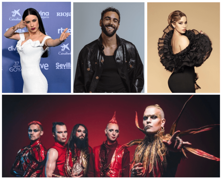 Eurovision 2023 Spain Italy France Germany